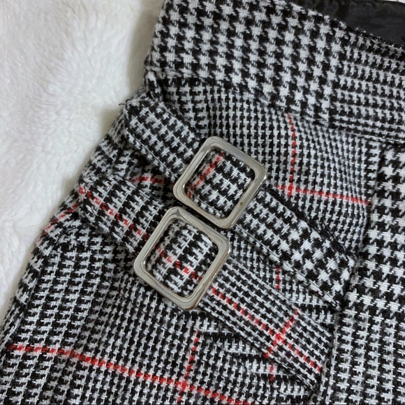 Topshop Houndstooth Skirt - Picture 3 of 7